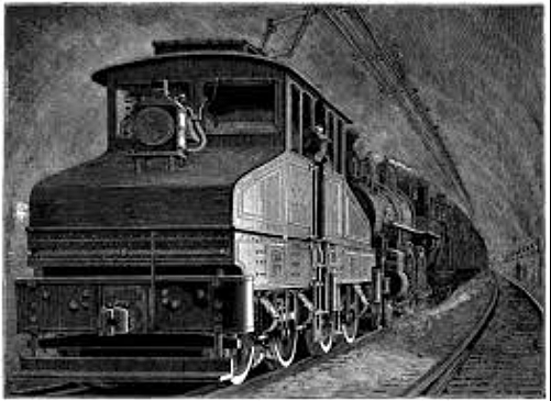 First electrical train