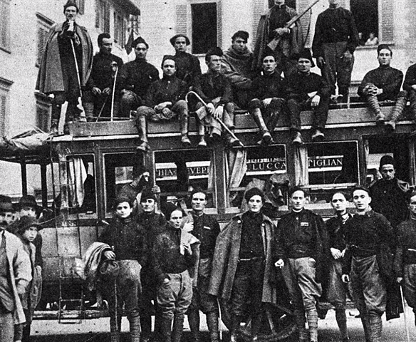 Mussolini brought down by coup during WWII