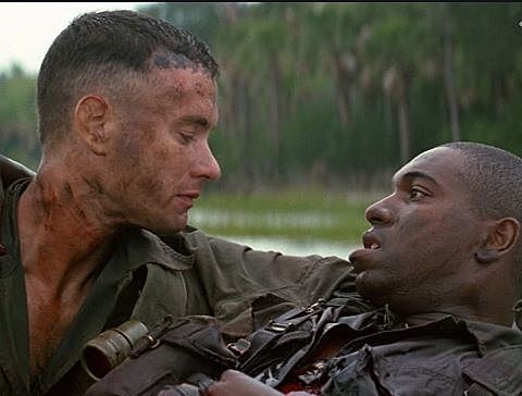Forrest's Best Friend Bubba Dies in the Vietnam War