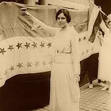 Alice paul Leaves the National American Women's Suffrage Association and starts her own.