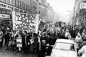 Events that help advocate the Women's liberation Movement