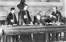 Lateran Treaty with Pope