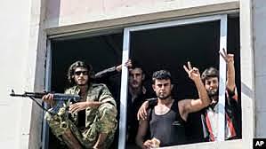 Los grupos de rebeldes de Siria