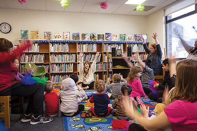 Library storytime