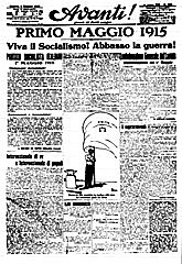 Mussolini begins work as editor for the Socialist Party newspaper Avanti