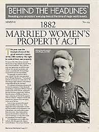 Married Women's Property Act revision