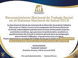 Reconocimiento Profesional.
