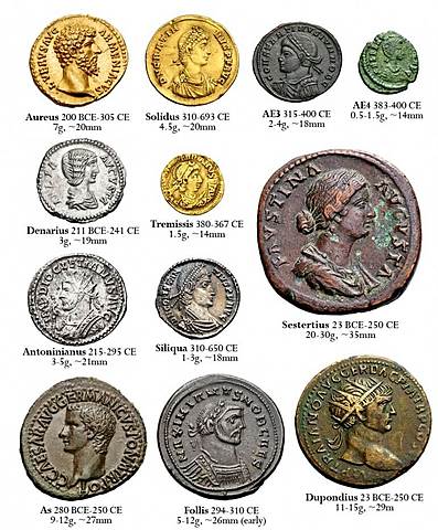 Aparición de la moneda