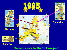 Austria, Finlandia y Suecia se adhiere a la Unión Europea
