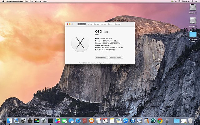Apple macOS X 10.10 (Yosemite)