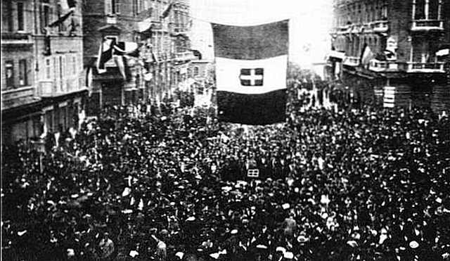 D’Annunzio takes Fiume