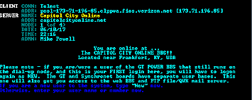 The Bulletin Board System (BBS)