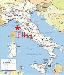 Napoleon izgnan na Elbo