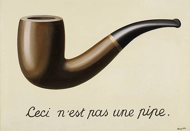 Magritte, Ceci n'est pas une pipe