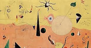 Miró, El paisatge català (El caçador)