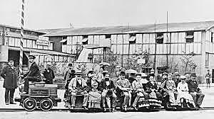 The first electric train