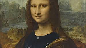 Começou a pintar a GIOCONDA