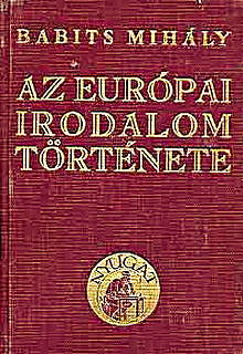 Az európai irodalom története