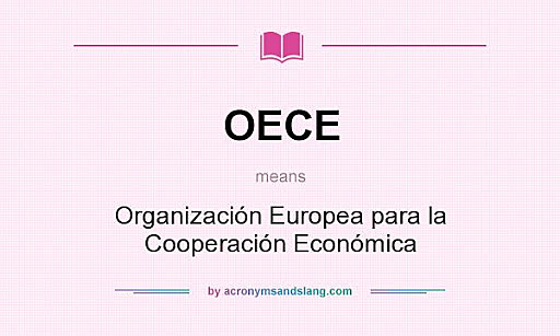 L'Organització Europea de Cooperació Econòmica