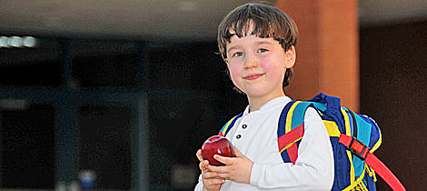 mi primer día en la escuela