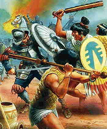 Invasión do imperio azteca