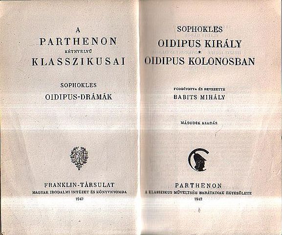 Oidipus Kolónusban