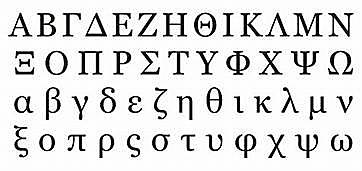 Tecnología conceptual, griegos adoptan el alfabeto