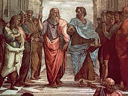 Aristotle and Plato