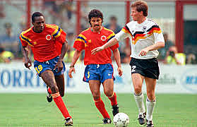 Partido Colombia vs Alemania 1990
