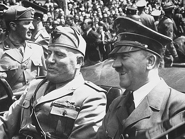 Italy enters WW II on side of Germany