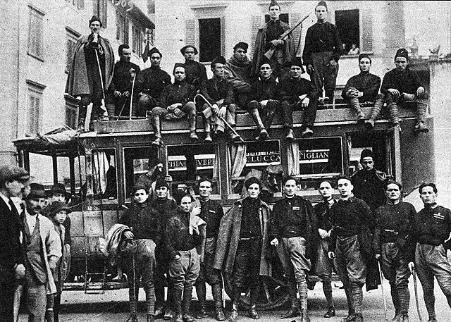 Mussolini brought down by coup during WW II