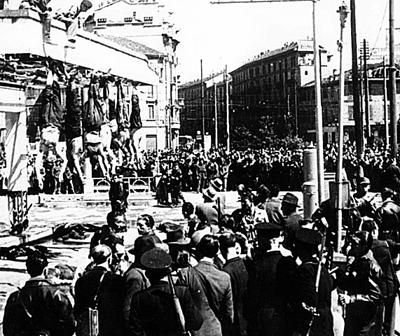 Mussolini killed