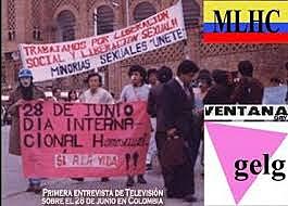 Primera marcha gay en Colombia (1982)