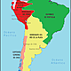 Mapa virreinatos en america sur