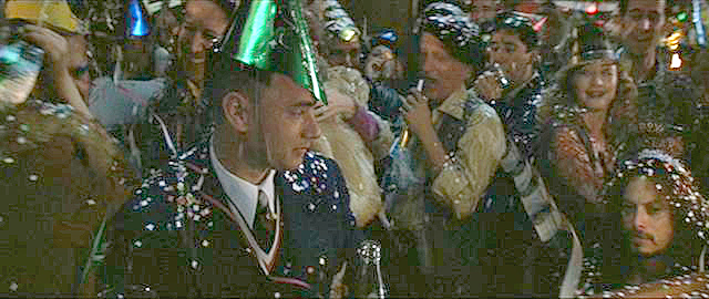 Lt. Dan and Forrest celebrate New Years