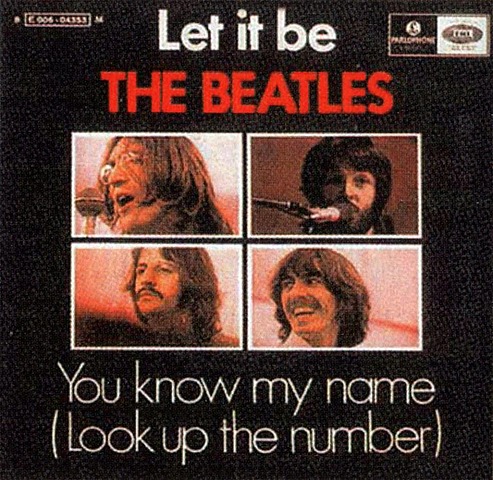 Let It Be / You Know My Name (Look Up The Number)