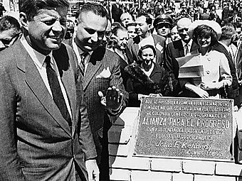 Visita del Presidente de los Estados Unidos John F Kennedy