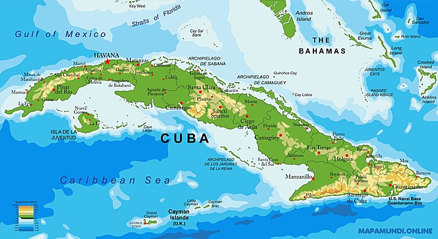 Reorganización del territorio de Cuba