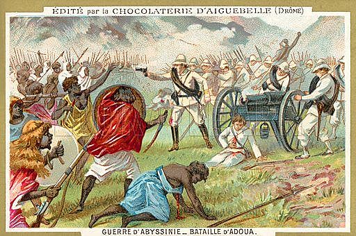 Failure of First Italo-Ethiopian War with the Battle of Adowa (Adwa)