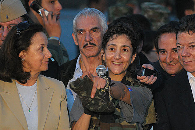 La liberaccion de Ingrid Betancourt