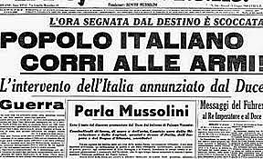 Mussolini kicked out of Socialist Party for pro-nationalistic sentiments regarding WW I