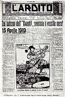 Mussolini begins work as editor for the Socialist Party newspaper Avanti