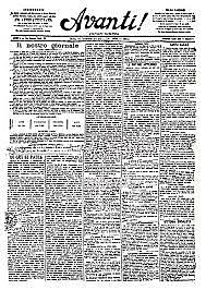 Mussolini begins work as editor for the Socialist Party newspaper Avanti