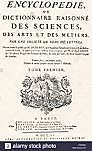L'ENCYCLOPÉDIE DE DENIS DIDEROT Y  JEAN  LE ROND D'ALEMBERT