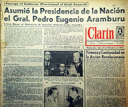 Golpe de Estado militar del ’55.