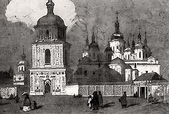 Sofiivskiy Cathedral for the first time