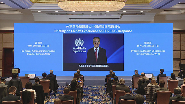 China begins communicating with the WHO