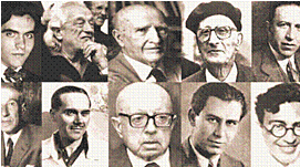 Timeline: Generaciones literarias previas a la guerra civil