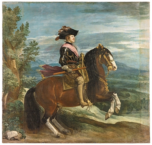 Felipe IV, a caballo