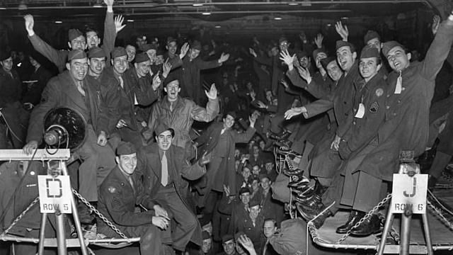 End of World War II.